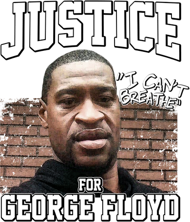 Justice For George Floyd BLM Santa Hat
